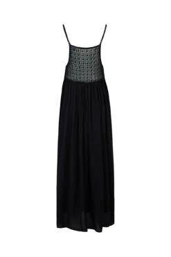 Pour Moi Crochet Detail Maxi Beach Dress - Black -PMoi Clothing Shop 222515 20200409111700