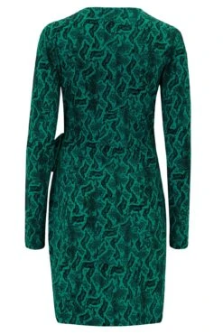 Pour Moi Bryony Slinky Stretch Jersey Wrap Mini Dress - Green/Black 13 Pour Moi Bryony Slinky Stretch Jersey Wrap Mini Dress - Green/Black -PMoi Clothing Shop 293226 20230601163600