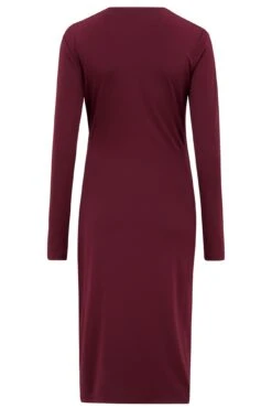 Pour Moi Bryony Slinky Jersey Midi Dress - Berry -PMoi Clothing Shop 295107 20221007161500
