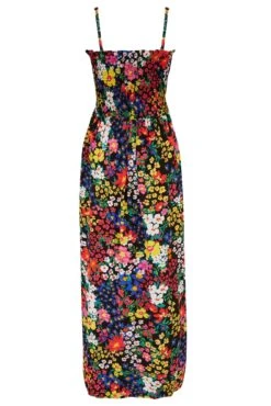 Pour Moi Strapless Shirred Bandeau Maxi Beach Dress - Black Ditsy 11 Pour Moi Strapless Shirred Bandeau Maxi Beach Dress - Black Ditsy -PMoi Clothing Shop 301085 20221128102600