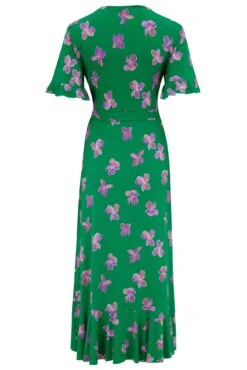 Pour Moi Megan Slinky Jersey Frill Detail Midi Wrap Dress - Green Floral 13 Pour Moi Megan Slinky Jersey Frill Detail Midi Wrap Dress - Green Floral -PMoi Clothing Shop 311362 20230228143200