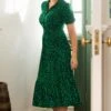 Pour Moi Jodie Slinky Jersey Tiered Midi Shirt Dress - Green Leopard 2 Pour Moi Jodie Slinky Jersey Tiered Midi Shirt Dress - Green Leopard -PMoi Clothing Shop 311872 20230302124500