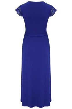 Pour Moi Julie Slinky Jersey Lace Trim Midi Dress - Cobalt 13 Pour Moi Julie Slinky Jersey Lace Trim Midi Dress - Cobalt -PMoi Clothing Shop 311914 20230302153300
