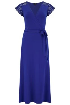 Pour Moi Julie Slinky Jersey Lace Trim Midi Dress - Cobalt 12 Pour Moi Julie Slinky Jersey Lace Trim Midi Dress - Cobalt -PMoi Clothing Shop 311915 20230302153300